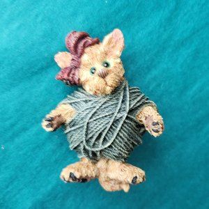 2/10$ Vintage 1999 Boyds Bears & Friends Bearwear brooch